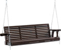 Finnhomy Fir Wooden Hanging Porch Swing Beach by Finnhomy