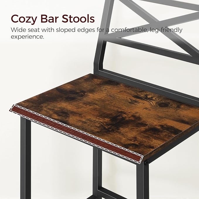 Bar Stools, Kitchen Breakfast Bar Chairs, - Image 8