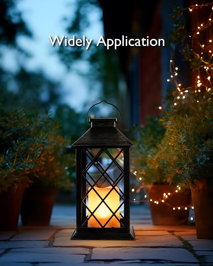 Homemory Solar Lanterns Outdoor Waterproof Hanging - Image 7