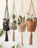 Hanging Planter with Patterns by XINBOR