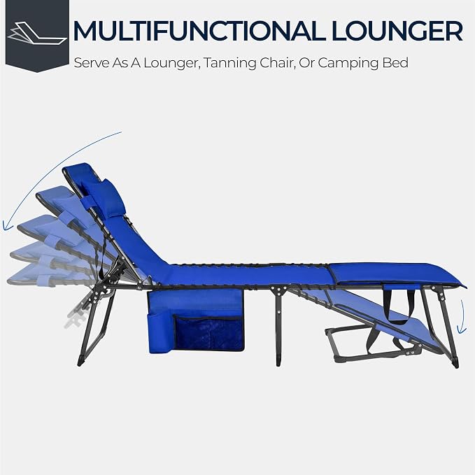 Yaheetech 22.4" Tanning Chair - Image 5