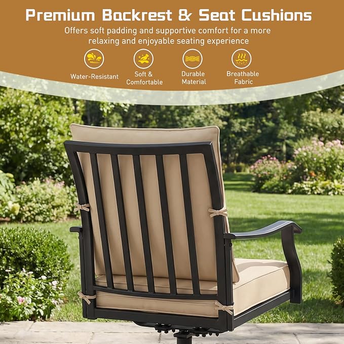 Outdoor Patio Dining Set, Outdoor Furniture Dining Set - Image 7