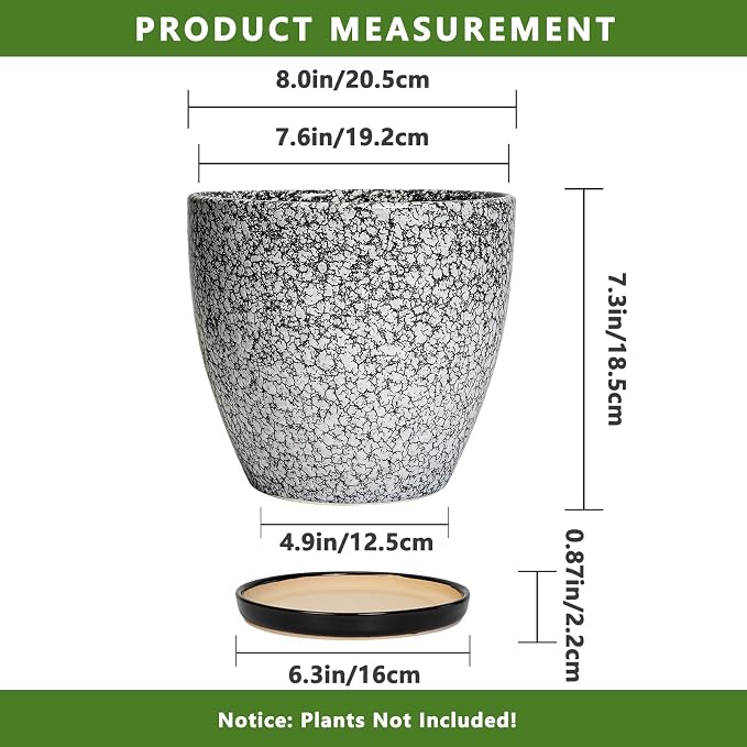 Ceraimc Plant Pot - Image 3