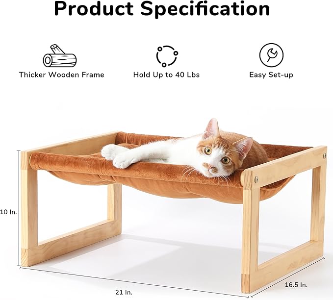FUKUMARU Cat Bed with Removable Cover, Plush Velvet Couch - Image 2