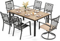 PHI VILLA 7 Pieces Outdoor Dining Set by PHIVILLAThepioneerofcomfortablehouseholdsupplies