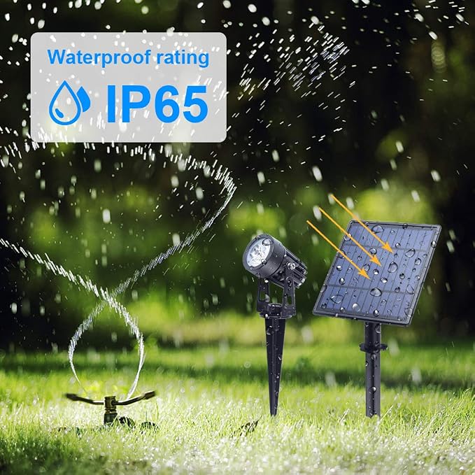 APONUO Metal Solar Spot Lights Outdoor - Image 5