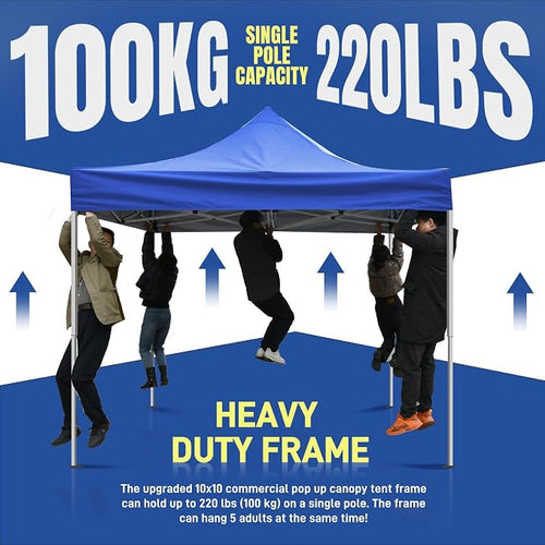 10x10ft Commercial Pop Up Canopy Tent - Image 2