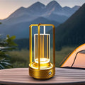Outdoor Table Lamp, 4000mAh Rechargeable Battery Operated lamp, 3 Color by Unknown