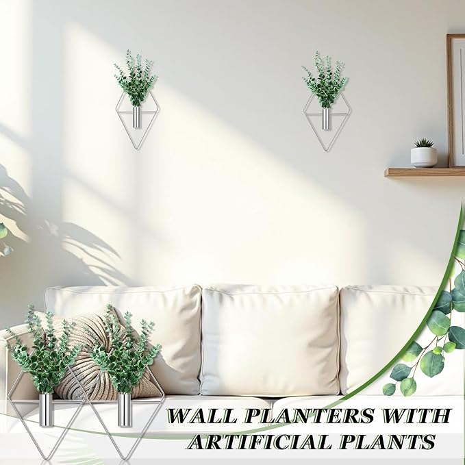 2 Pieces Wall Decor Hanging Planters - Image 5