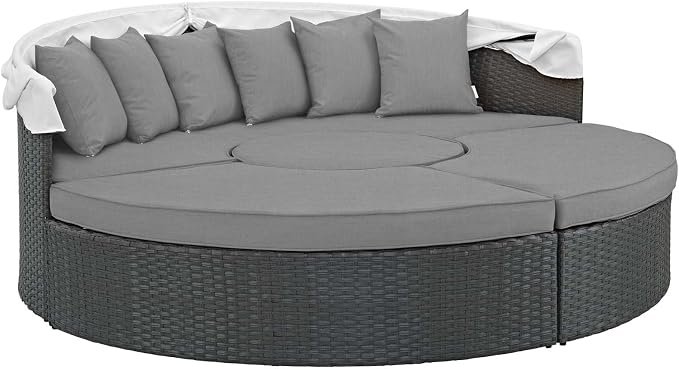 Modway EEI-1986 Sojourn Outdoor Patio Sunbrella Sectional Daybed - Image 5