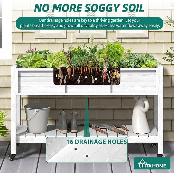 YITAHOME Raised Garden Bed HDPE - Image 4