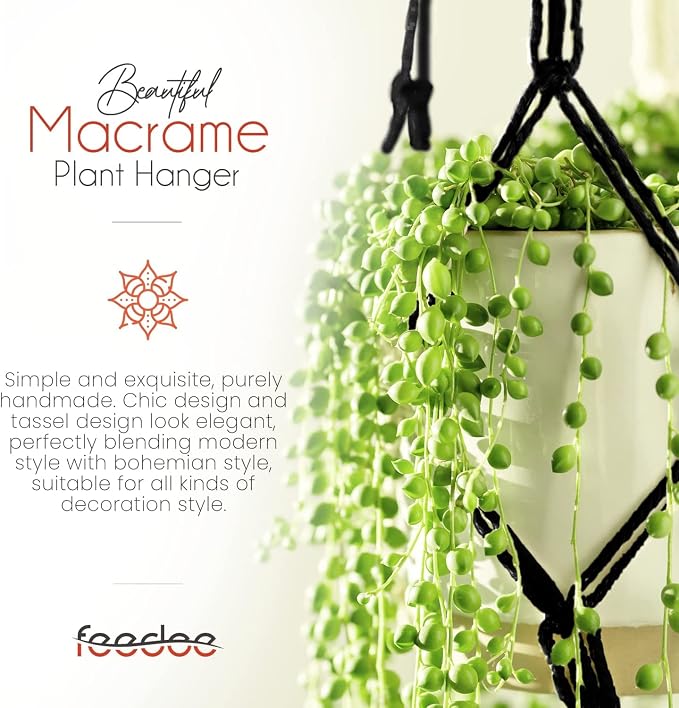 Feedee Macrame Plant Hangers - Image 6