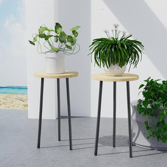 Plant Stand Indoor Outdoor: 2 Pack Indoor Plant Stand 20'' Convertible - Image 2