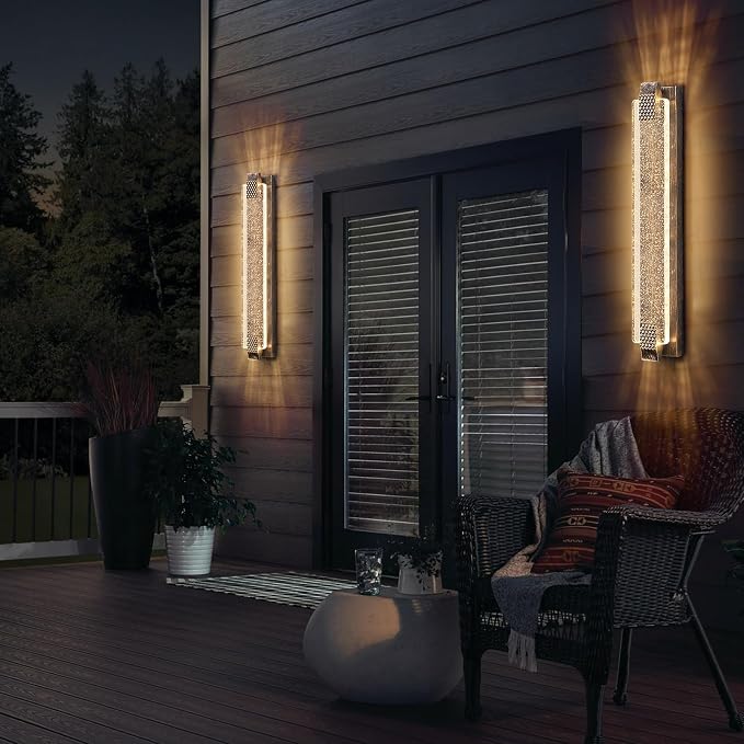 camuucci Dusk to Dawn Outdoor Light, 31.1 Inch LED Porch Lights Outdoor - Image 7