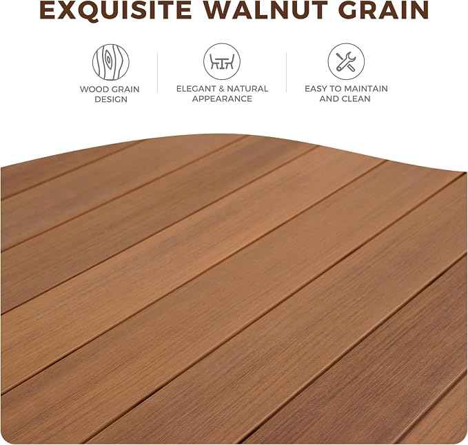 Grand patio Expandable Patio Dining Table, Extra Large 94.5" L x 37" W Outdoor - Image 4