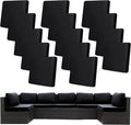 14 Pcs Stretch Patio Cushion Covers, Outdoor Couch Covers Replacement, Outdoor by BIETYONE