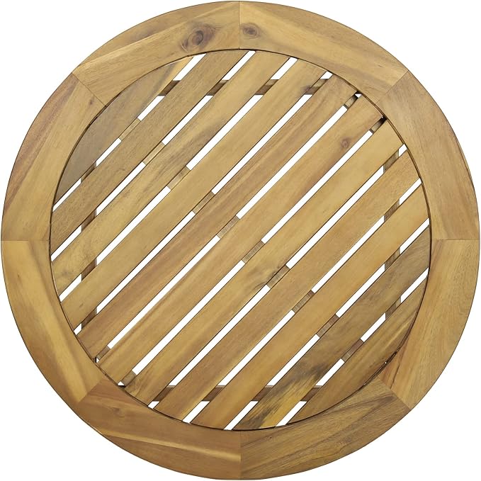 Solano Outdoor Circular Coffee Table - Image 8