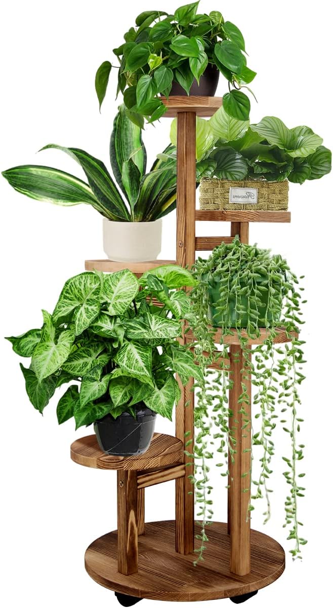 GEEBOBO 5 Tiered Tall Plant Stand by GEEBOBO