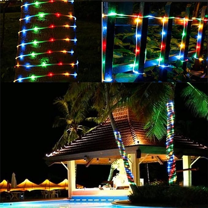 50ft 360 LED Rope Lights Outdoor, Connectable and Flexible Tube Lights - Image 7