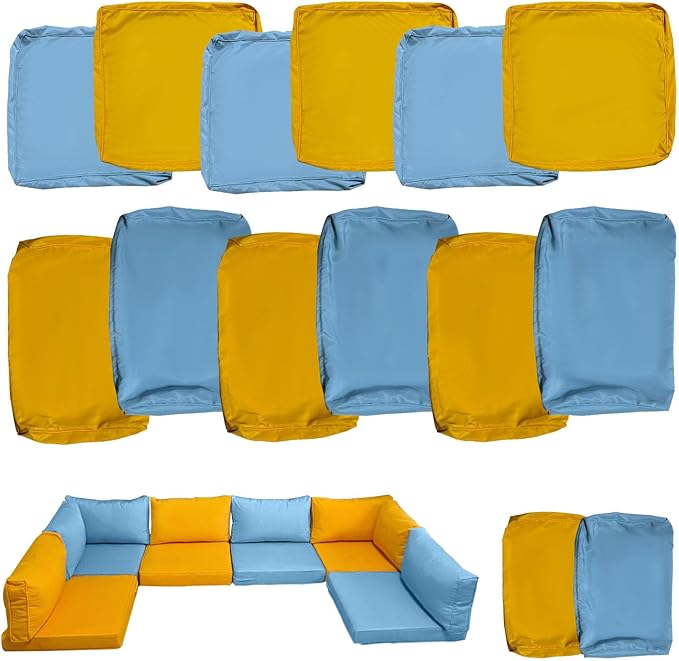 Outdoor Cushions Covers for Patio Furniture, Patio Cushion Covers Replacement by Actualaction