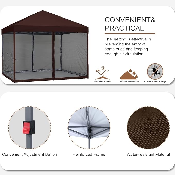 MASTERCANOPY Pop-Up Easy Outdoor Canopy - Image 3