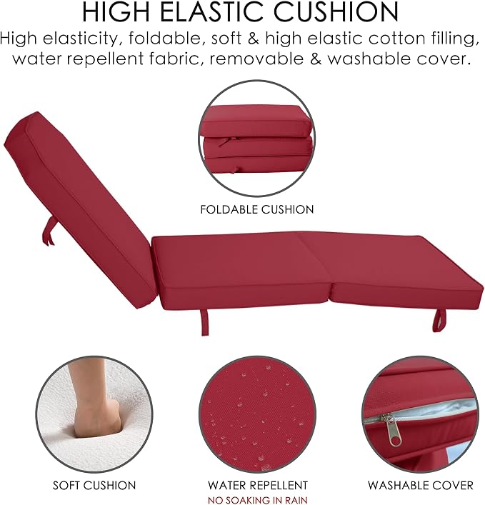 Kozyard Maya Chaise Lounge - Image 7