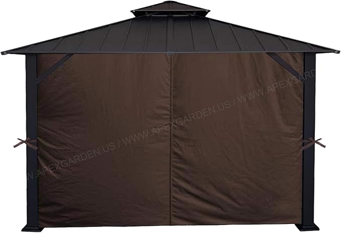 APEX GARDEN Four-Side Privacy Curtain Set by APEXGARDEN