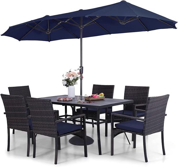 Sophia & William Patio Outdoor Table and Chairs Set by SophiaWilliam