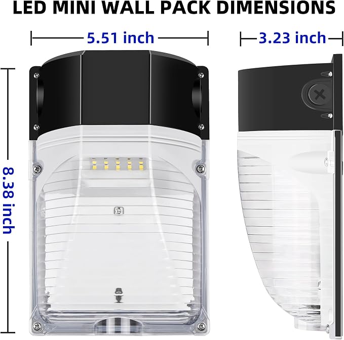 hykolity Update 30W LED Wall Pack Light - Image 8