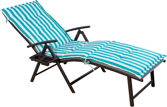 Kozyard Cozy Aluminum Reclining Lounge Chair by Kozyard