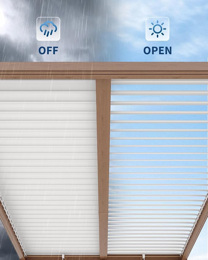 Garvee Louvered Pergola - Image 3