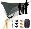 LUKETURE Triangle Camping Hammock, 10ft Multi Person Hammocks Max 1100 lbs by LUKETURE