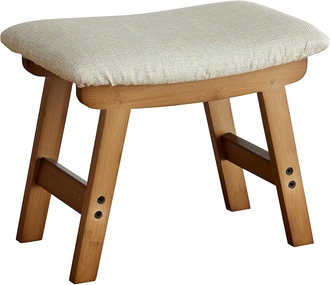 Foot Stools Ottoman, Small Soft Footrest Ottoman by VIEWCARE