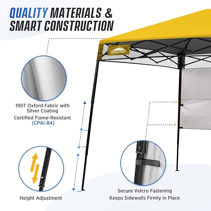 EAGLE PEAK 8x8 Pop Up Canopy Tent - Image 7