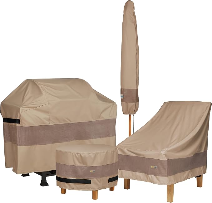 DUCKCOVERS Elegant Waterproof 52 Inch Patio Loveseat Cover, Patio Furniture - Image 9