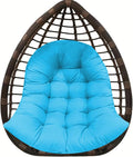 Thicken Egg Chair Cushion Replacement, Outdoor Hammock Swing Cushions by BCKNT
