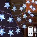 Star String Lights Plug in - 33 ft 100 LED Star Fairy String Lights by Minetom