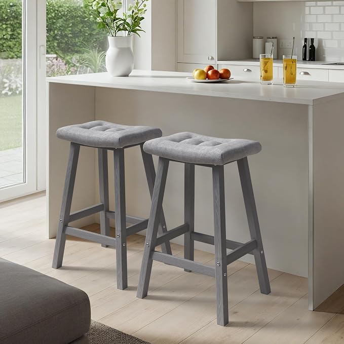 Ciokea 2 Set 29" Outdoor Bar Stools - Image 8