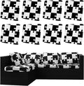 Outdoor Cushion Covers Set, Replacement by SUKAIKEQA