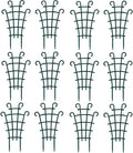 12 Pack Trellis for Potted Plants, Garden Trellis for Climbing Plants Plastic by UWIOFF
