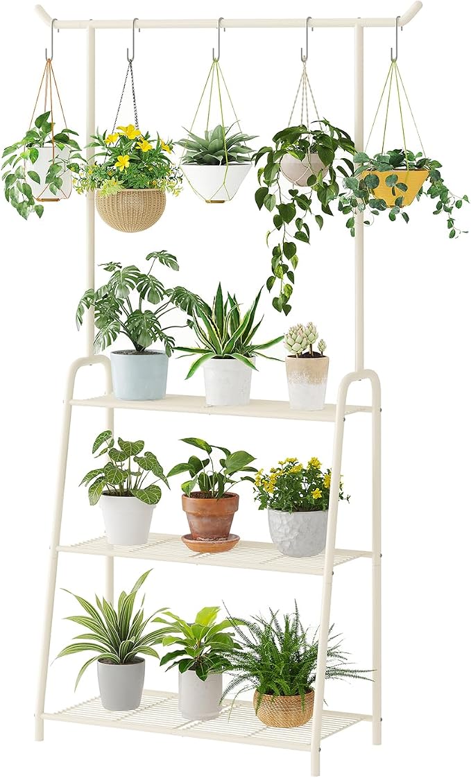 Plant Stand Indoor Outdoor, Metal Plant Stands by Kitsanery