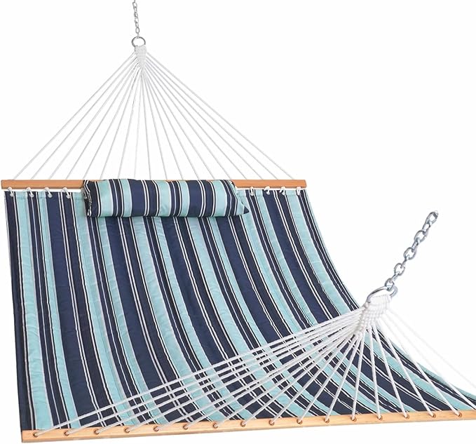 Lazy Daze Hammocks 12 FT Quilted Fabric Double Hammock by LazyDazeHammocks