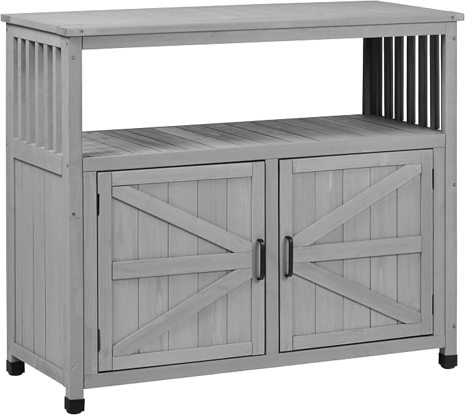 Mederlo Wooden Patio Bar Table Set by Mederlo