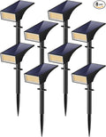 Koicaxy Solar Lights Outdoor Waterproof 8 Pack IP65, 100 LEDs 4 Light Modes by SOLARSPOTLIGHTS