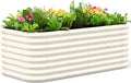 Quictent Galvanized Raised Garden Bed Kit, Strengthened by Crossbar by QUICTENT