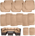 Outdoor Cushions Covers for Patio Furniture, Patio Cushion Covers Replacement by Actualaction
