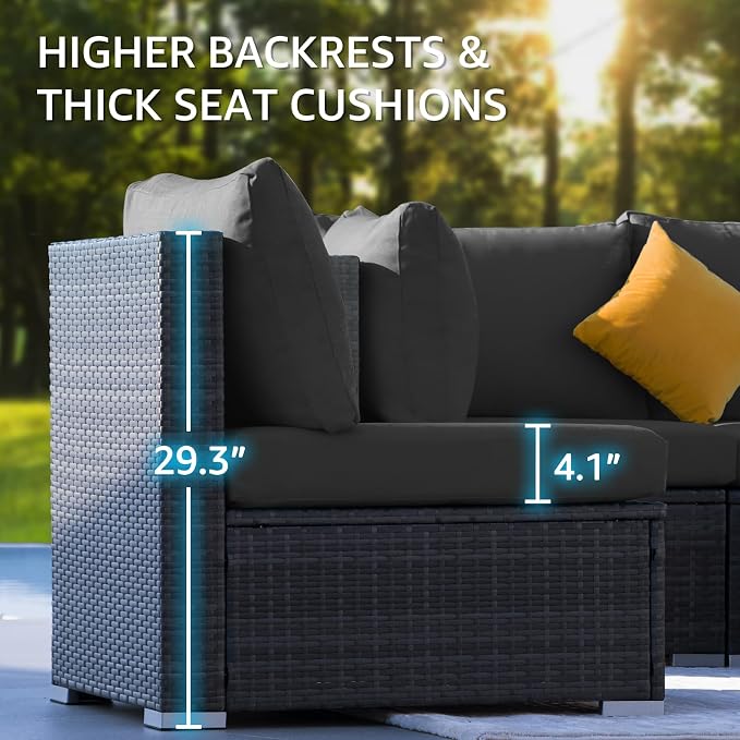 NICESOUL 11-Piece Patio Furniture - Image 7