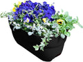 Bloomers Railing Planter with Drainage Holes – 24" Weatherproof Resin Planter – by Emsco+Group