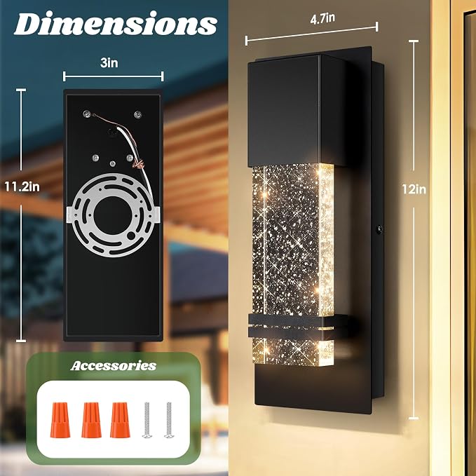 BesLowe Outdoor Wall Light Fixtures - Image 6