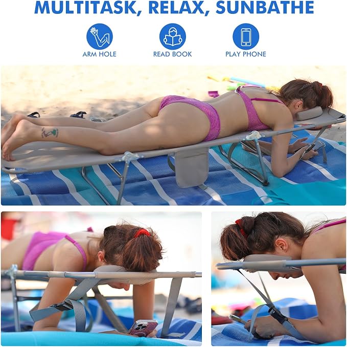Backpack Beach Tanning Chair - Image 4